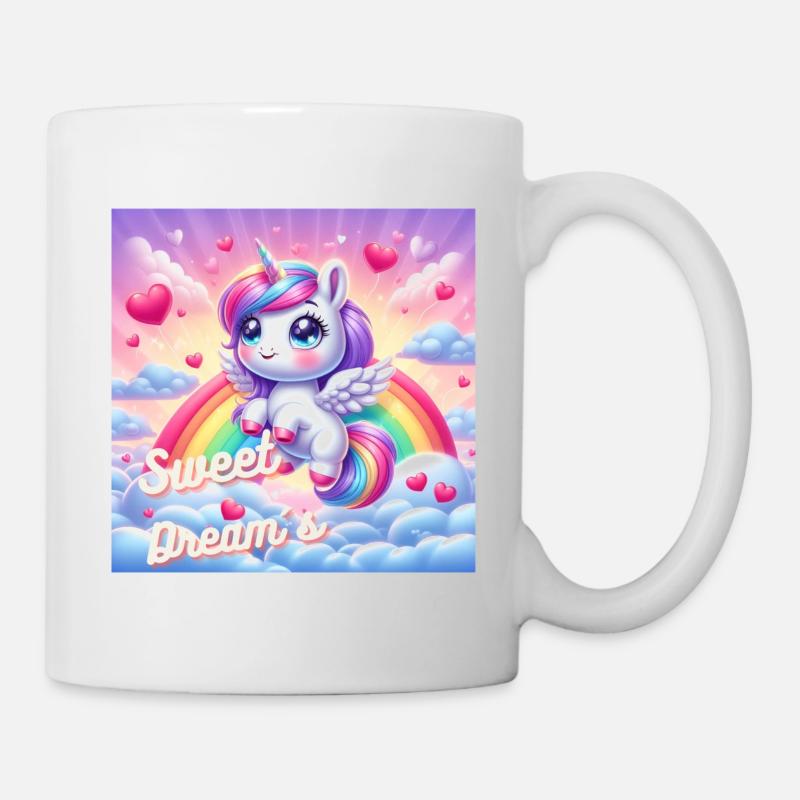 Cute Unicorn - Mug - white