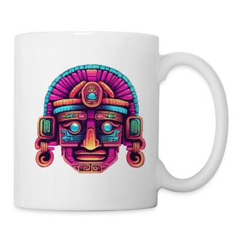 Mayan / High Culture / Peru / Mayan Calendar / Motif - Mug - white - Right