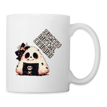 Onigiri Death Metal - Mug blanc - blanc - Droite