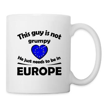 Die Europawahl - Tasse - Weiß - Rechts