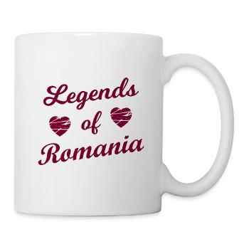 Die Mythen aus Rumänien - Tasse - Weiß - Rechts