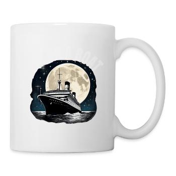 Im On A Boat Cruise Ship Vacation Group Matching - Mug - white - Right