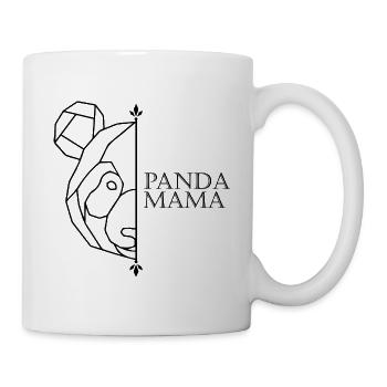 Panda Mama Polygon Panda - Mug - white - Right