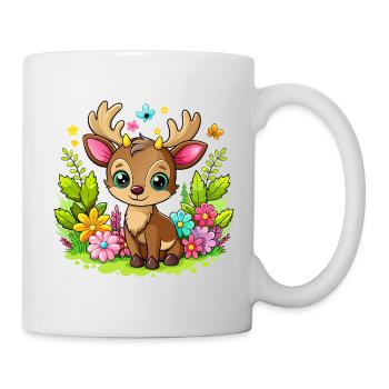 Cute Baby Moose - Mug - white - Right