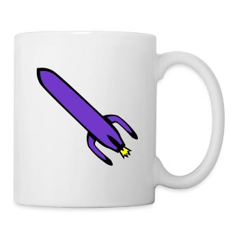 Technologie des fusées - Mug blanc - blanc - Droite