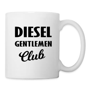 Die Diesel Fahrer - Tasse - Weiß - Rechts