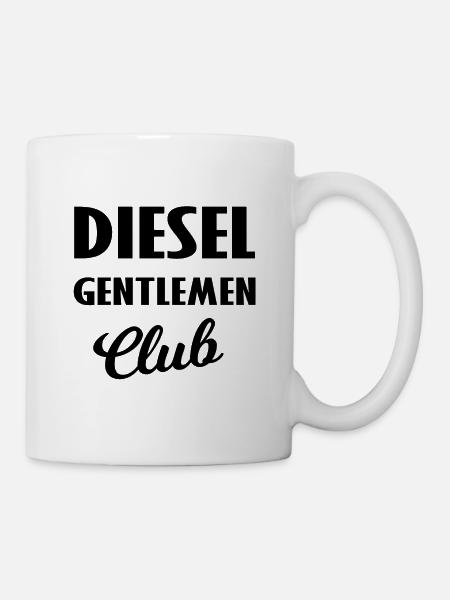 Die Diesel Fahrer - Tasse - Weiß