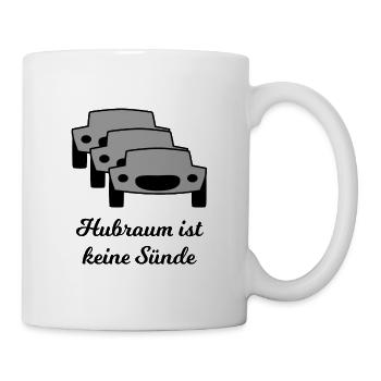 Displacement and Cars - Mug - white - Right