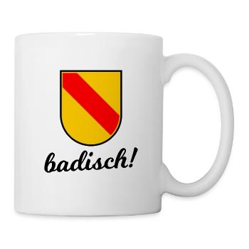 Das Großherzogtum Baden - Tasse - Weiß - Rechts