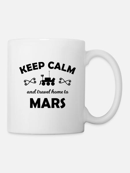 Vacances dans l’espace - Mug blanc - blanc