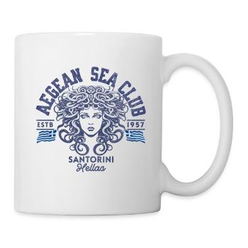 AEGEAN SEA CLUB Santorini blc - Mug - white - Right