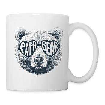 Bear dad - Mug - white - Right