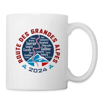 Route des Grandes Alpes V4 | white | 2024 - Mug - white - Right