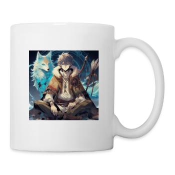 Magischer Kampf - Tasse - Weiß - Rechts