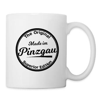Die Pinzgauer Bubn - Tasse - Weiß - Rechts