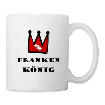 Le roi de Franconie - Mug blanc - blanc - Droite