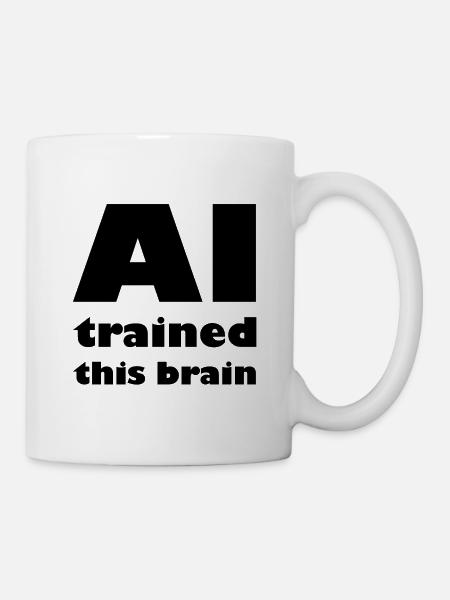 Die Roboter Intelligenz - Tasse - Weiß
