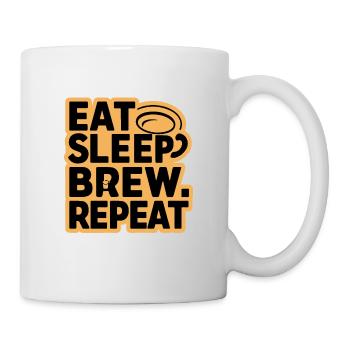 But First Coffee Shirt Funny Coffee Lover T-Shirt - Mug - white - Right