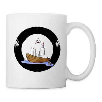Geister Schiff Seefahrt Spuk Gespenst Halloween - Tasse - Weiß - Rechts