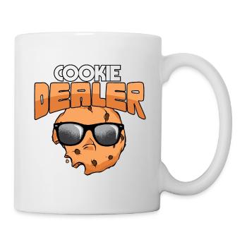 Cookie Dealer Girl Scout Troop Leader Cookie Mom - Tasse - Weiß - Rechts