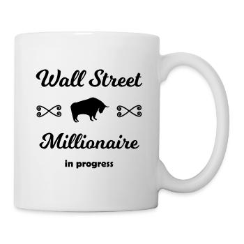 Der Investor Star - Tasse - Weiß - Rechts