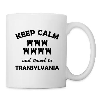 Holidays in Transylvania - Mug - white - Right