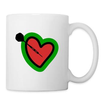 Darts - Darts - Darts Players - Darts Gifts - Mug - white - Right