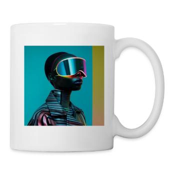 Black in the futur - Mug blanc - blanc - Droite