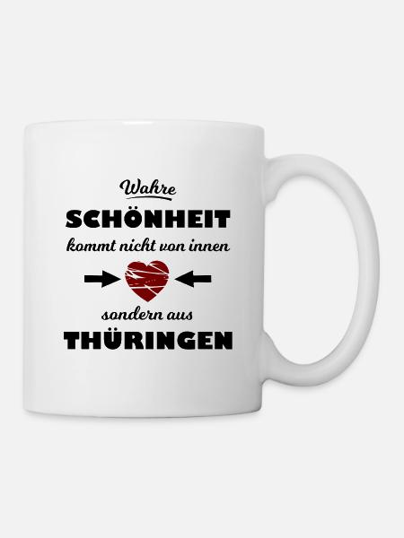 Die Thüringer kommen - Tasse - Weiß