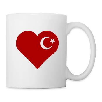 Die türkische Liebe - Tasse - Weiß - Rechts