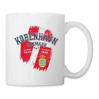 Kobenhavn Denmark Danish classic - Mug - white - Right