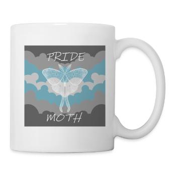PRIDE MOTH DEMIBOY - Mug - white - Right