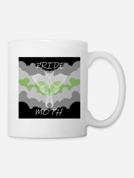 PRIDE MOTH AGENDER - Mug - white