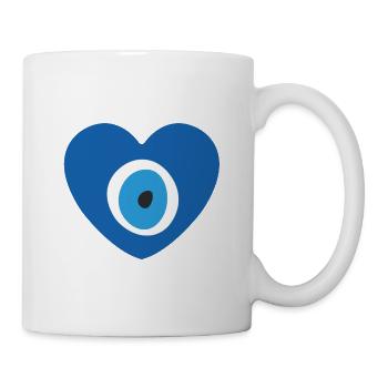 Nazar Heart - Tasse - Weiß - Rechts