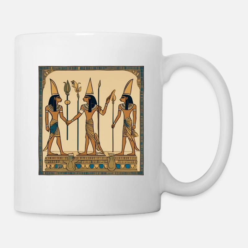 Pharaonisches Design überraschend - Tasse - Weiß