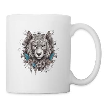 Beautiful Mystic Wild Cat - Mug - white - Right
