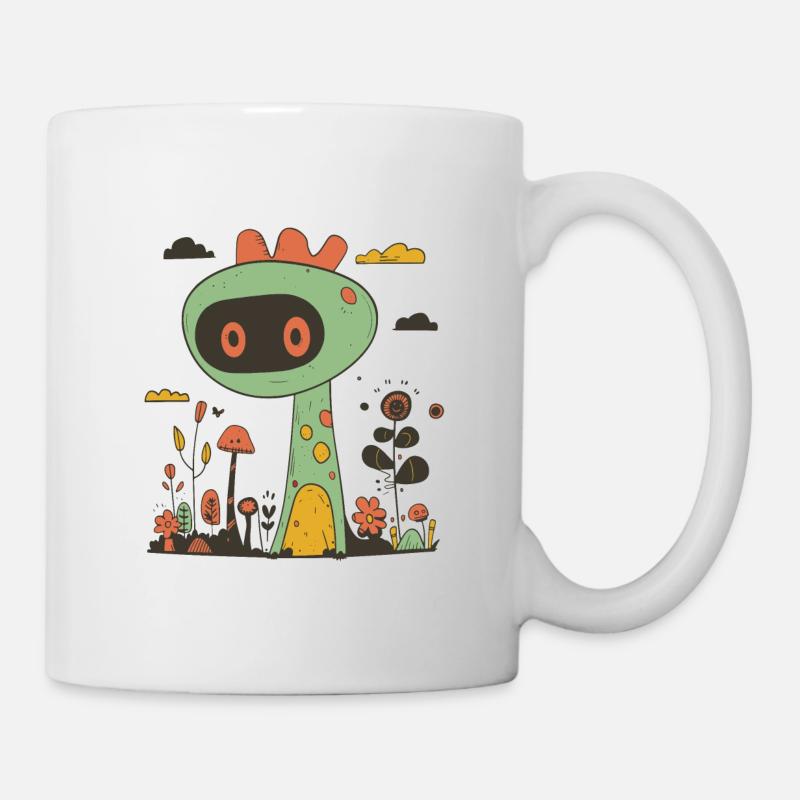 Max the Dinorannus - Mug - white