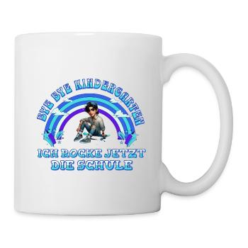 Einschulung - Tasse - Weiß - Rechts
