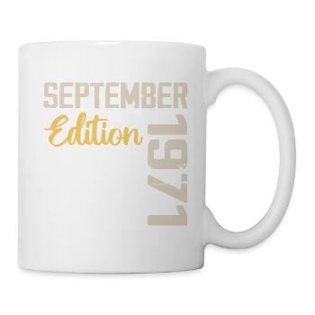 Septembre 1971 - 53e Anniversaire September 1971 - Mug blanc - blanc - Droite