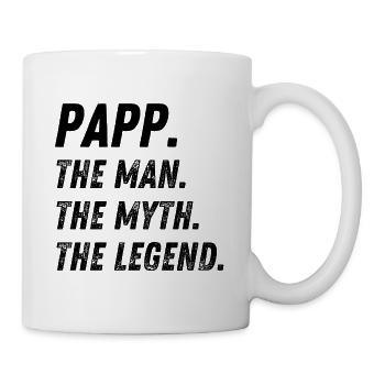 Papp. The Man. The Myth. The Legend. - Mug - white - Right