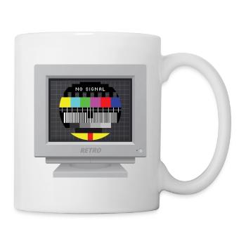 CRT Design - No signal (Mire) - Mug - white - Right