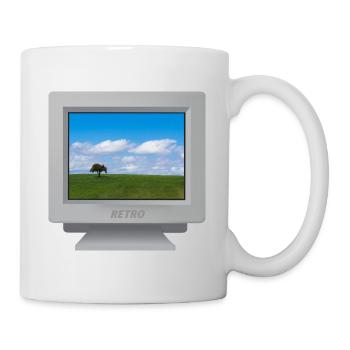 CRT - Hill Wallpaper - Mug - white - Right