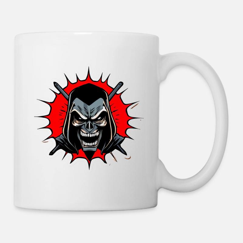 N° Intrépide 001 - Mug blanc - blanc