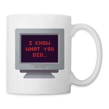 CRT design - The witness - Mug - white - Right