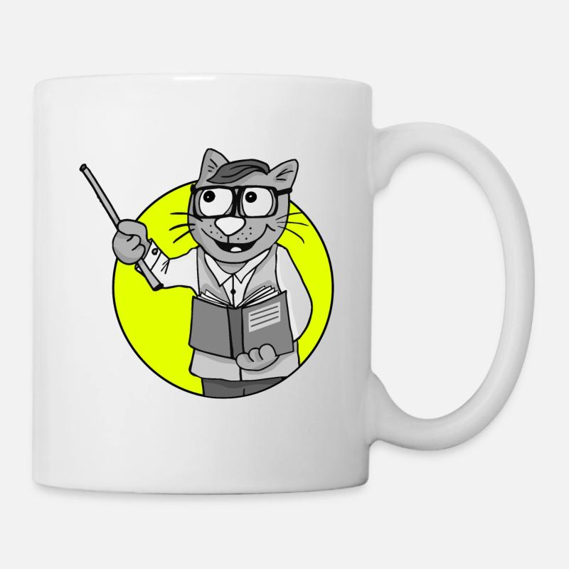 Profession Enseignant Rétro - Mug blanc - blanc