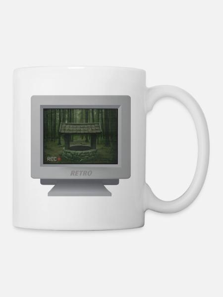 CRT design - The mysterious well... - Mug - white
