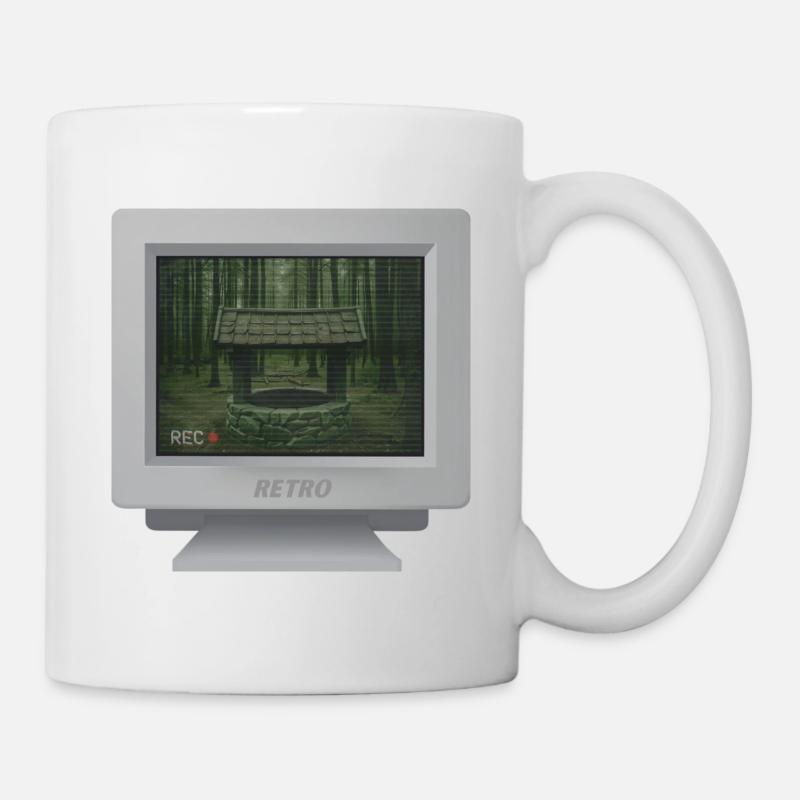 CRT design - The mysterious well... - Mug - white