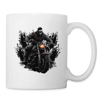 Motorcycle Biker - Mug - white - Right