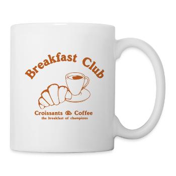 Breakfast club shirt - Tasse - Weiß - Rechts