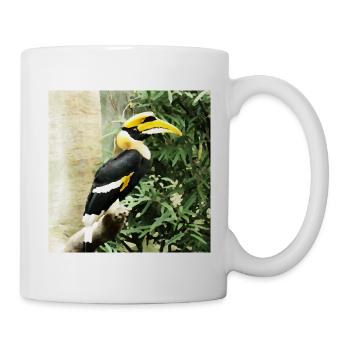 Animal : Calao - Mug blanc - blanc - Droite